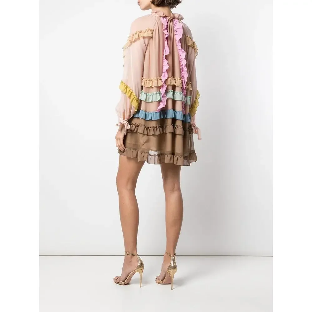 Cynthia Rowley Avery Mini Ruffle Dress